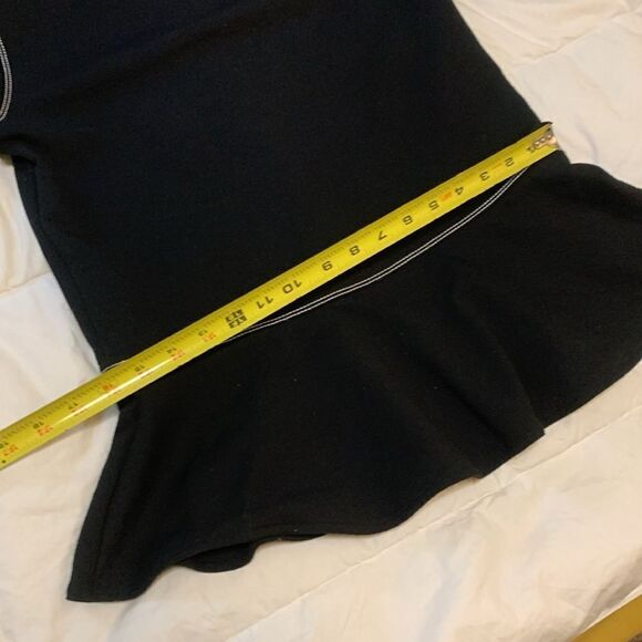 ANN TAYLOR, blouse, small, zip back, billow bottom. - Picture 8 of 14